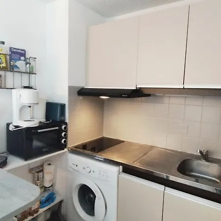 Apartmán T2 Avec Climatisation Et Parking A Narbonne-plage - Fr-1-795-57 *
